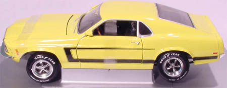 Модель 1:18 Ford Mustang Boss Grabber - yellow
