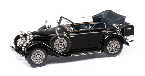 Mercedes-Benz 290 W18 Cabrioet D (короткая база)  Open - 1933 - Black