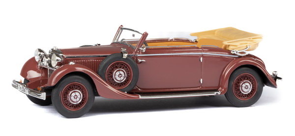 Модель 1:43 Mercedes-Benz 290 W18 Cabriolet D (длинная база) Open - 1933 - Brown