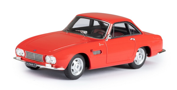 Osca 1600GT coupe by Fissore 1961 - Red EMEU43009A Модель 1:43