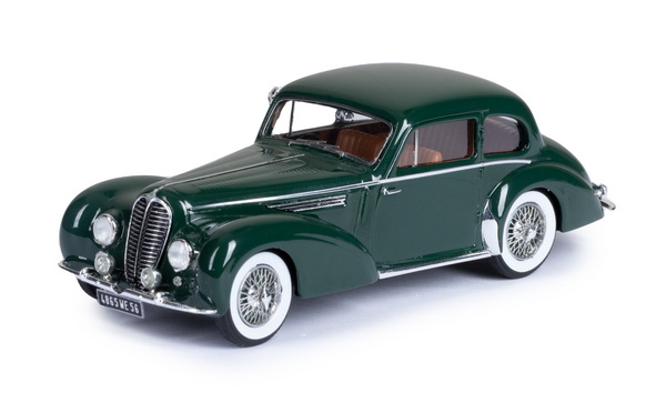 Модель 1:43 Delahaye 135 5-window coupe by Chapron 1947 - green