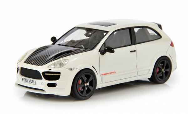 Модель 1:43 Porsche Cayenne 2-door Coupe by Merdad - white/black (L.E.500pcs)