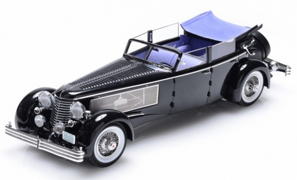 Модель 1:18 Duesenberg SJ Town Car Chassis 2405 by Rollson for Mr. Rudolf Bauer (fully open with side window up)