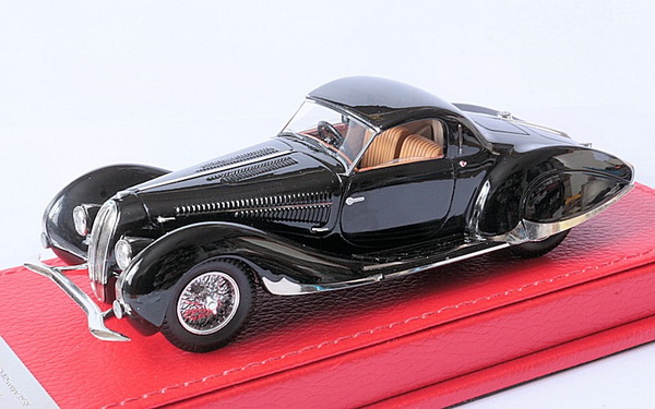 Модель 1:43 Delahaye 135 MS Coupe Figoni & Falaschi Ch.№60112 - black
