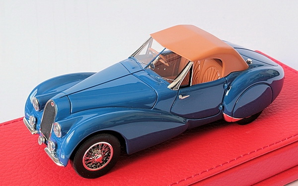 Модель 1:43 Bugatti Type 73 roadster (closed) Chassis #73002 1943