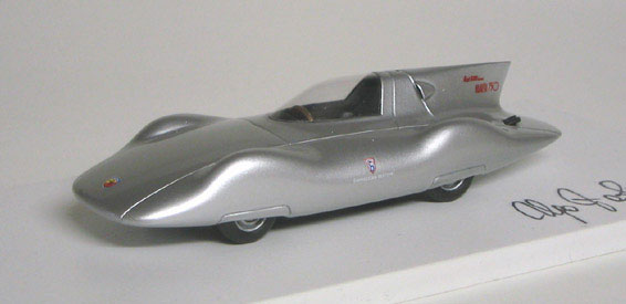 Модель 1:43 FIAT Abarth 500 Bertone - silver