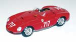 Модель 1:43 Ferrari 250 Monza Scaglietti №717 Mille Miglia - red