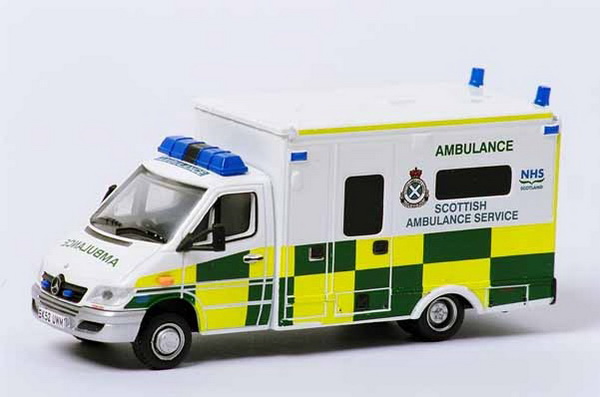 Модель 1:43 Mercedes-Benz Sprinter SCOTTISH Ambulance Service