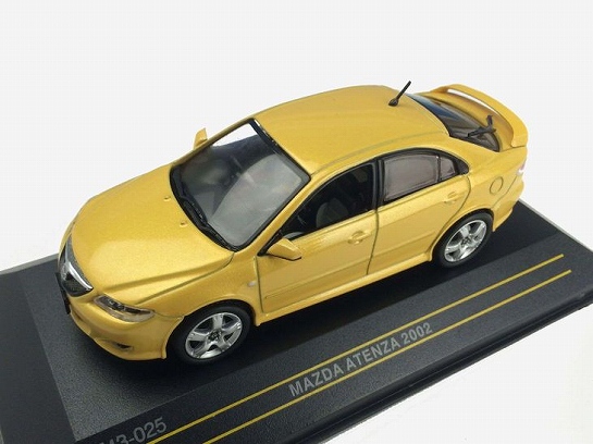 Модель 1:43 Mazda Atenza - yellow