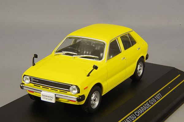daihatsu charade g10 - yellow rhd 1977 F43-082 Модель 1:43