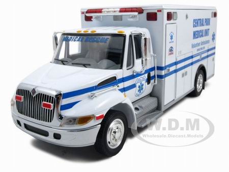 Модель 1:34 International DuraStar EMS RESCUE Truck Ambulance