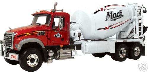 mack granite mp engine series mixer - white 19-3500W Модель 1:34