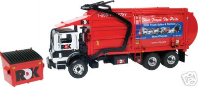 mack mr front load refuse rdk truck sales мусоровоз 19-3531 Модель 1:34