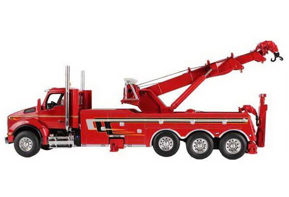 kenworth t880 tow truck with century rotator wrecker - red 50-3315 Модель 1:50