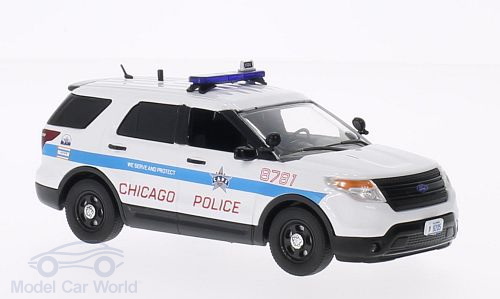 ford police interceptor utility, chicago police department 198621 Модель 1:43