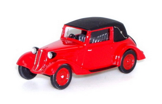Модель 1:43 Tatra 57 A polokabrio - red