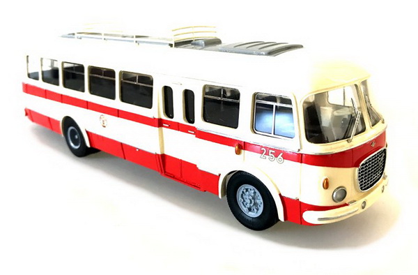 Модель 1:43 Skoda 706 RTO Bus DPP Praha - cream/red
