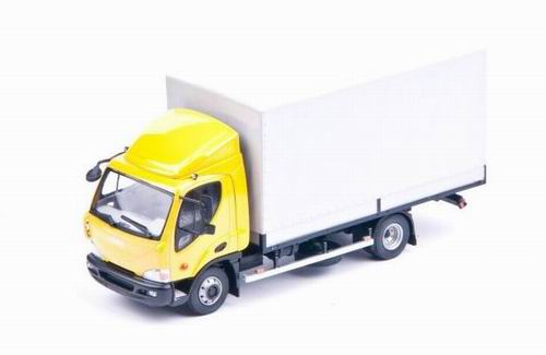 avia d-line pickup with cover - yellow/white FOXT004 Модель 1:43