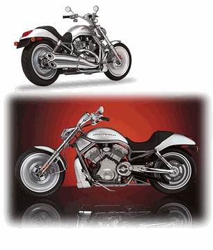 Модель 1:10 Harley-Davidson VRSCA V-Rod