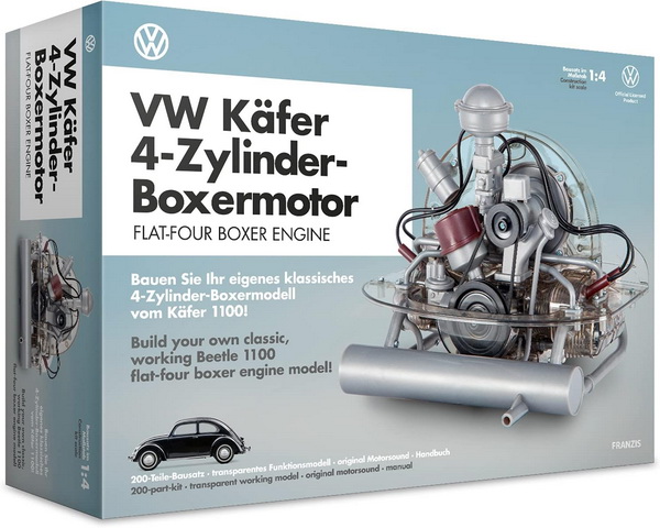 Volkswagen Beetle Flat-Four Boxer Engine - 1946 (KIT) 67038 Модель 1:4