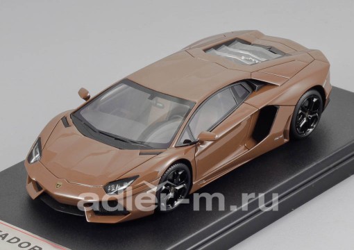 Модель 1:43 Lamborghini Aventador LP 700-4 - chocolate