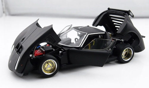 Модель 1:43 Lamborghini Miura Jota SVR [всё открывается] - matt black
