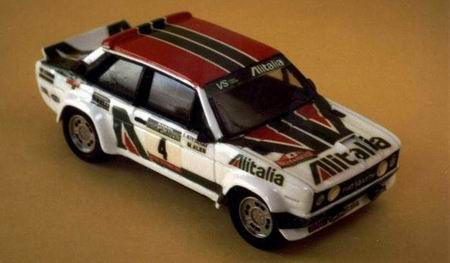 Модель 1:43 FIAT Abarth 131 №4 Gr.4 «Alitalia» Mondial 1978/1979 (KIT)