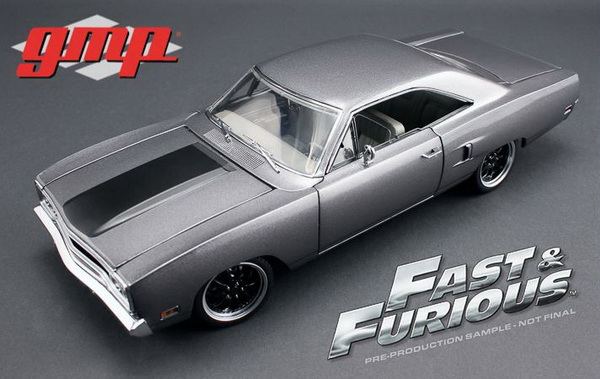 Модель 1:18 Plymouth Road Runner - The Hammer «Fast & Furious» Edition (Dominic Toretto's car) (L.E.1302pcs)