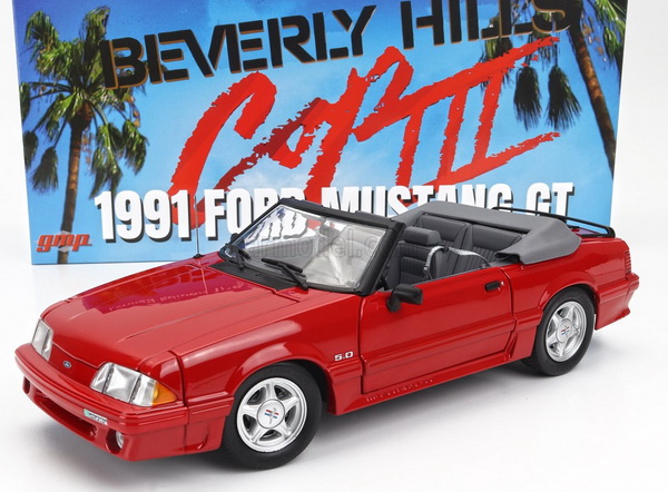 Модель 1:18 Beverly Hills Cop III (1994) - Axel Foley's 1991 Ford Mustang GT Convertible