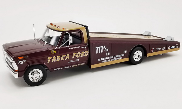 Модель 1:18 Ford F-350 Ramp Truck - Tasca Ford (L.E.750 pcs.)