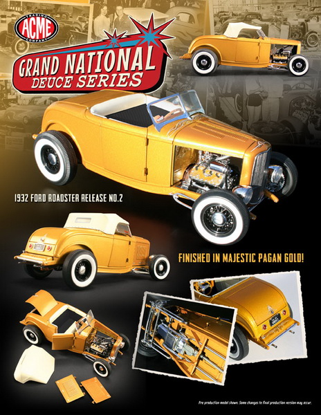 Модель 1:18 Ford Grand National Deuce Series №2