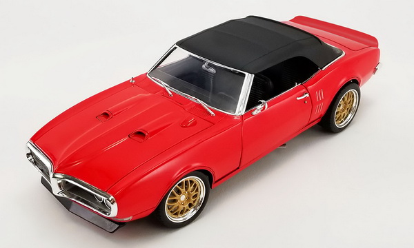 Модель 1:18 Pontiac Firebird Convertible Restomod - candy red (L.E.612pcs)