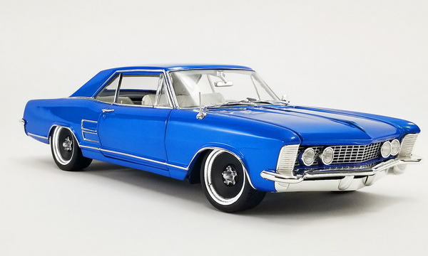 Модель 1:18 Buick Riviera Cruiser - Southern Kings Customs 1964 - Cosmic Dust Blue (L.E. 500 pcs)