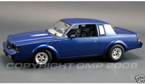 Модель 1:18 Buick GNX Street Fighters - dark blue met
