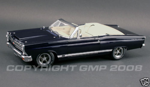 ford fairlane custom convertible nightmist - blue met G1801119 Модель 1:18