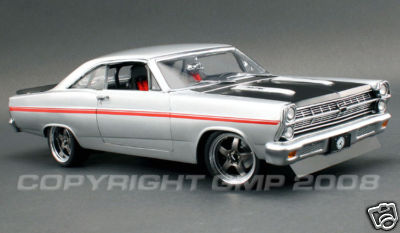 ford fairlane 347sc street fighter silver with red side stripe G1801122 Модель 1:18
