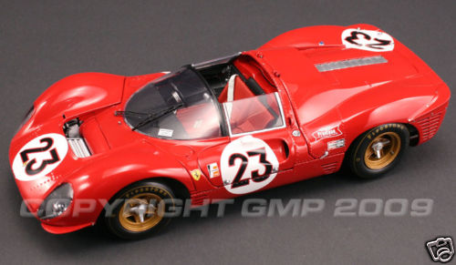 Модель 1:18 Ferrari P4 №23 24h Daytona First Place Finishing (Lorenzo Bandini - Chris Amon)