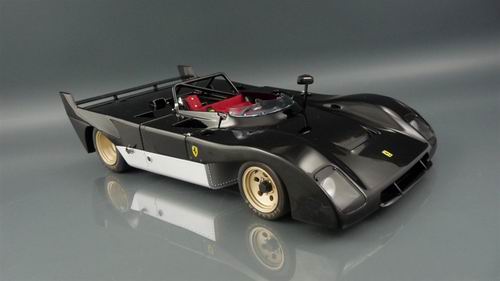 ferrari 312 pb prototype - black G1804109 Модель 1:18