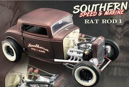 Модель 1:18 Ford Southern Speed - Marine Rat Rod 1