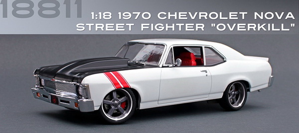 Модель 1:18 Chevrolet Nova Street Fighter Nova 