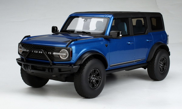 Модель 1:18 Ford Bronco - First Edition - Lightning Blue