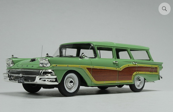 Модель 1:43 Ford Country Squire - seaspray green «Vote for Kennedy» (L.E.235pcs)