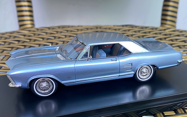 Модель 1:43 Buick Riviera 1963 - Marlin Blue