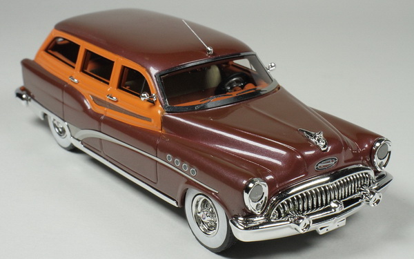 Модель 1:43 Buick Station Wagon 1953 - Mandarin Red