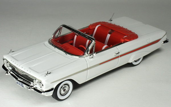 Модель 1:43 Chevrolet Impala Convertible - 1961 - White