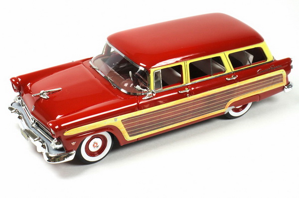 ford country squire 1955 - torch red GC-077B Модель 1:43