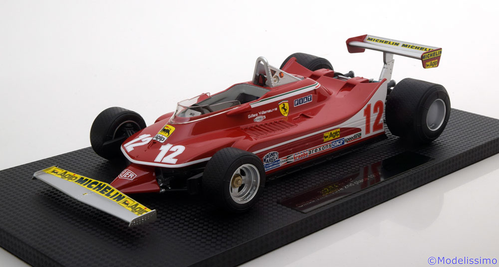 Модель 1:18 Ferrari 312 T4 №12 (Gilles Villeneuve)