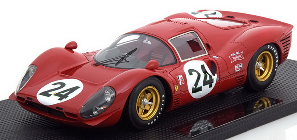 Модель 1:18 Ferrari 330 P4 №24 24h Daytona - red