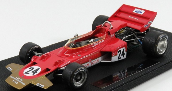 Модель 1:18 LOTUS F1 72c Team Lotus N 24 Season 1970 J.miles, Red Gold