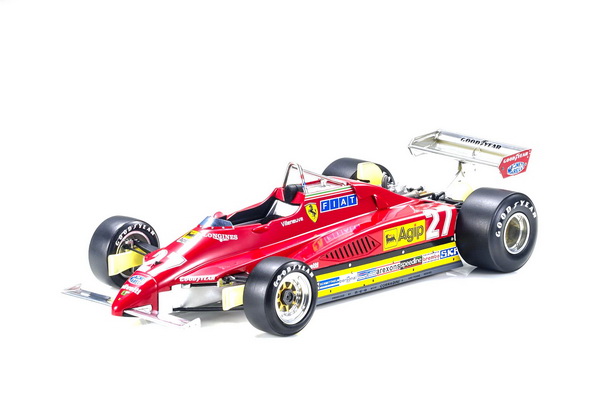 Модель 1:18 Ferrari 126 C2 №27 (Gilles Villeneuve) (L.E.750pcs)